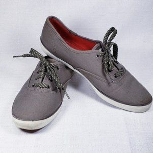 LN! Ladies Pretty Brown Keds w/Polka Dot Laces 9.5